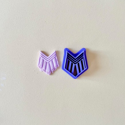 Cortador para arcilla polimérica macramé estilo 4 - Lylo Tools