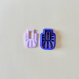 Cortador para arcilla polimérica macramé estilo 5 - Lylo Tools