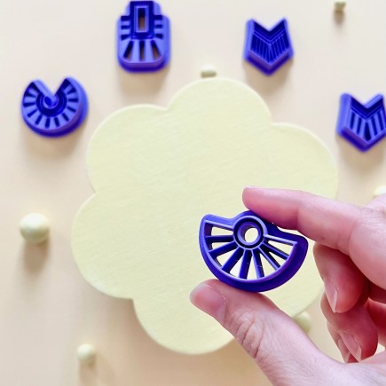 Pack cortadores para arcilla polimérica macramé