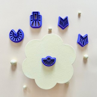 Pack cortadores para arcilla polimérica macramé - Lylo Tools