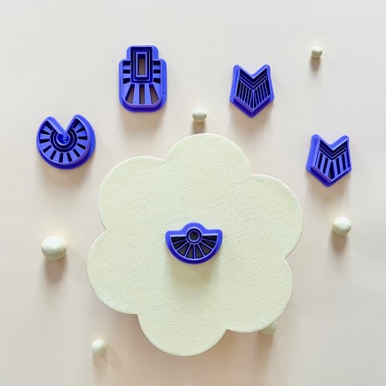 Pack cortadores para arcilla polimérica macramé - Lylo Tools