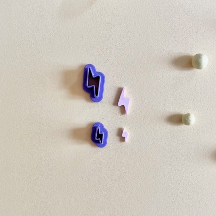 Cortador para arcilla polimérica rayo