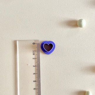 Cortador para arcilla polimérica: corazón - Lylo Tools
