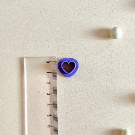Cortador para arcilla polimérica: corazón - Lylo Tools