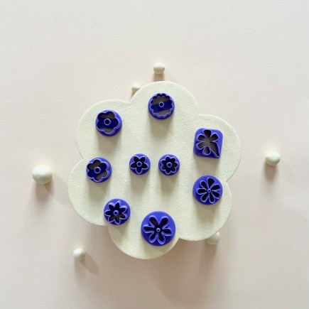 Pack cortadores para arcilla polimérica flores - Lylo Tools