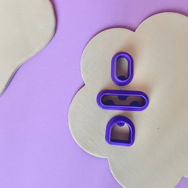 Set de cortadores para arcilla polimérica varias formas básicas Set de cortadores para arcilla polimérica varias formas básicas