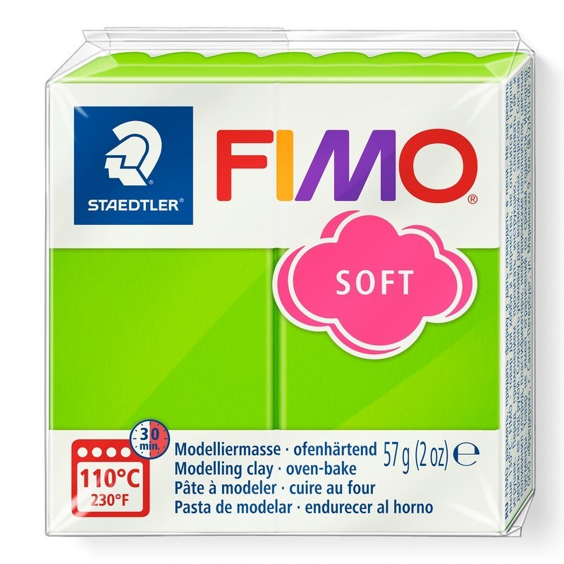 Arcilla polimérica FIMO Soft - Verde manzana Arcilla polimérica FIMO Soft - Verde manzana