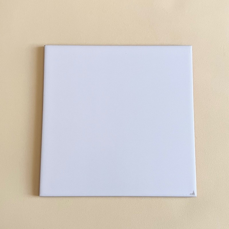 Azulejo blanco con brillo (20x20cm) para arcilla polimérica Azulejo blanco con brillo (20x20cm) para arcilla polimérica