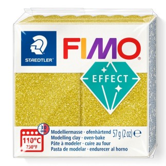 Comprar arcilla polimérica FIMO effect dorado brillo - Lylo Tools