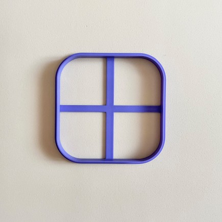 Cortador arcilla polimérica para hacer joyero - cuadrado