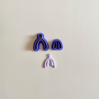 Cortador arcilla polimérica - clítoris