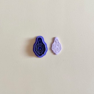 Cortador arcilla polimérica - vagina