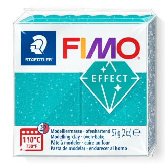 Comprar arcilla polimérica FIMO effect turquesa galaxy - Lylo Tools
