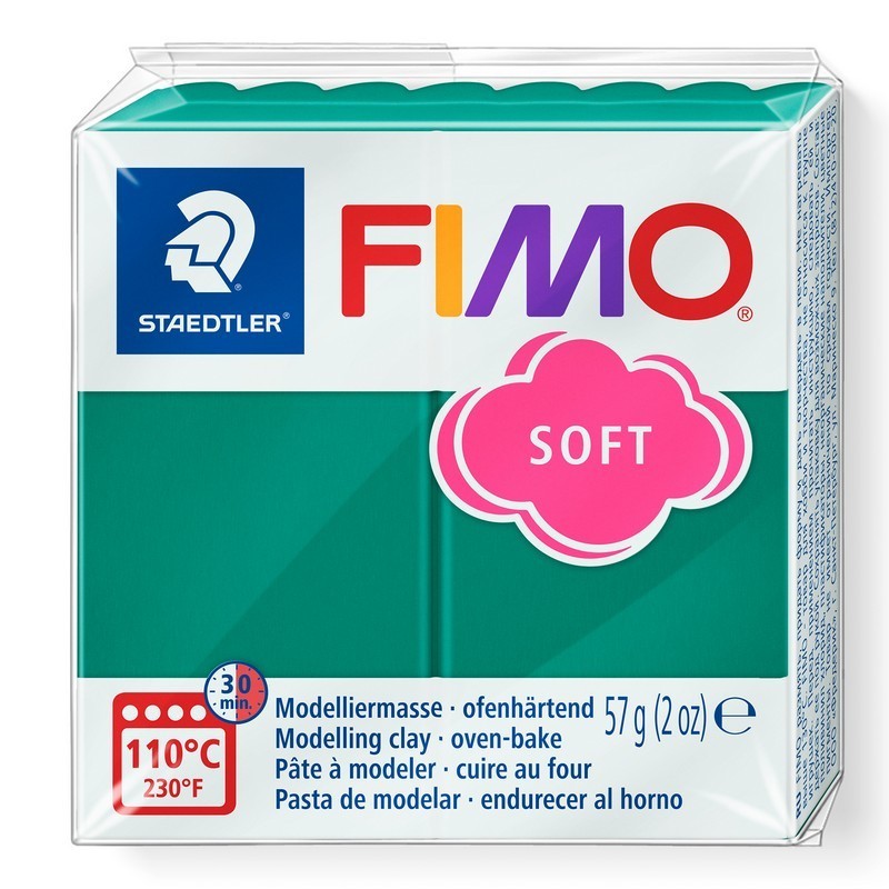 Arcilla polimérica FIMO Soft - Esmeralda Arcilla polimérica FIMO Soft - Esmeralda
