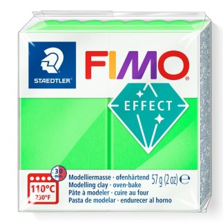 Comprar arcilla polimérica FIMO effect verde neón - Lylo Tools