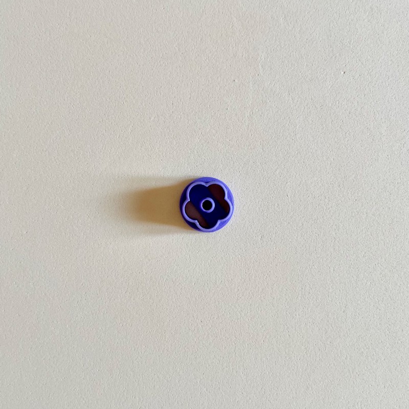 Cortador para arcilla polimérica - mini flor charm 5 pétalos Cortador para arcilla polimérica - mini flor charm 5 pétalos