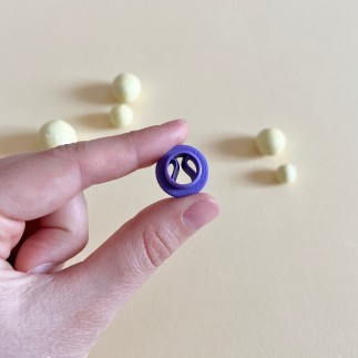 Cortador para arcilla polimérica - pelota de pádel