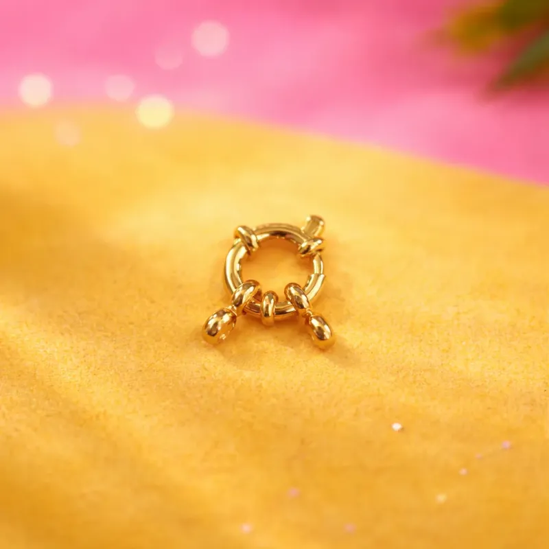 Cierre de reasa - entrepieza para collares - acero inoxidable Cierre de reasa - entrepieza para collares - acero inoxidable