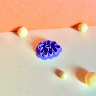 Cortador arcilla polimérica: margarita abstracta - Lylo Tools