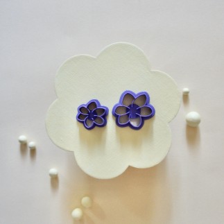 Cortador arcilla polimérica: forma flor otoño - Lylo Tools