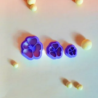 Cortador para arcilla polimérica: Amapola - Lylo Tools