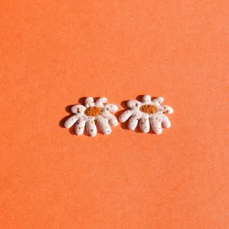 Cortador para arcilla polimérica - margarita abstracta