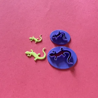 Cortador para arcilla polimérica - xacavera - salamandra