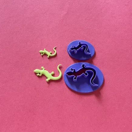 Cortador para arcilla polimérica - xacavera - salamandra