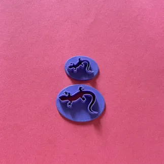 Cortador para arcilla polimérica: salamandra - Lylo Tools