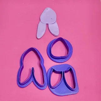 Cortador para arcilla polimérica: forma orgánica floral 2 - Lylo Tools