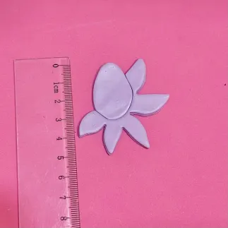 Set cortadores para arcilla polimérica - forma orgánica floral 2