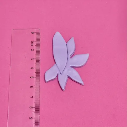 Set cortadores para arcilla polimérica - forma orgánica floral 4