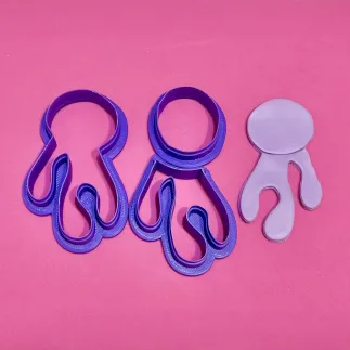 Cortador para arcilla polimérica: forma orgánica coral 3 - Lylo Tools