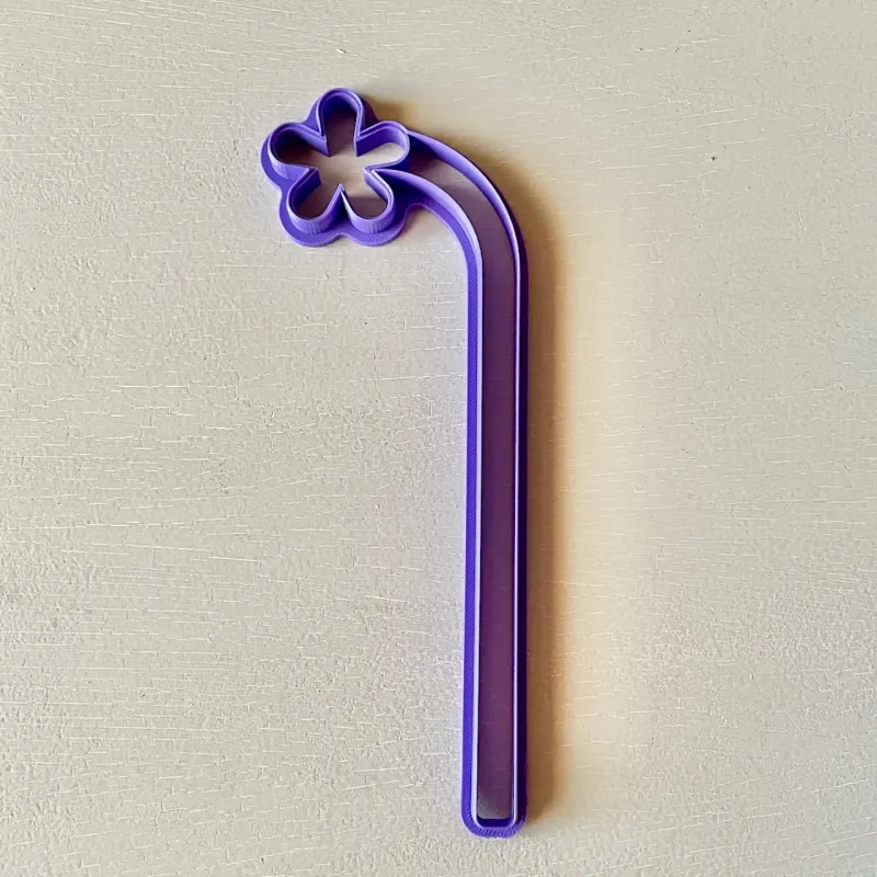 Cortador para arcilla polimérica - expositor de pendientes forma de flor