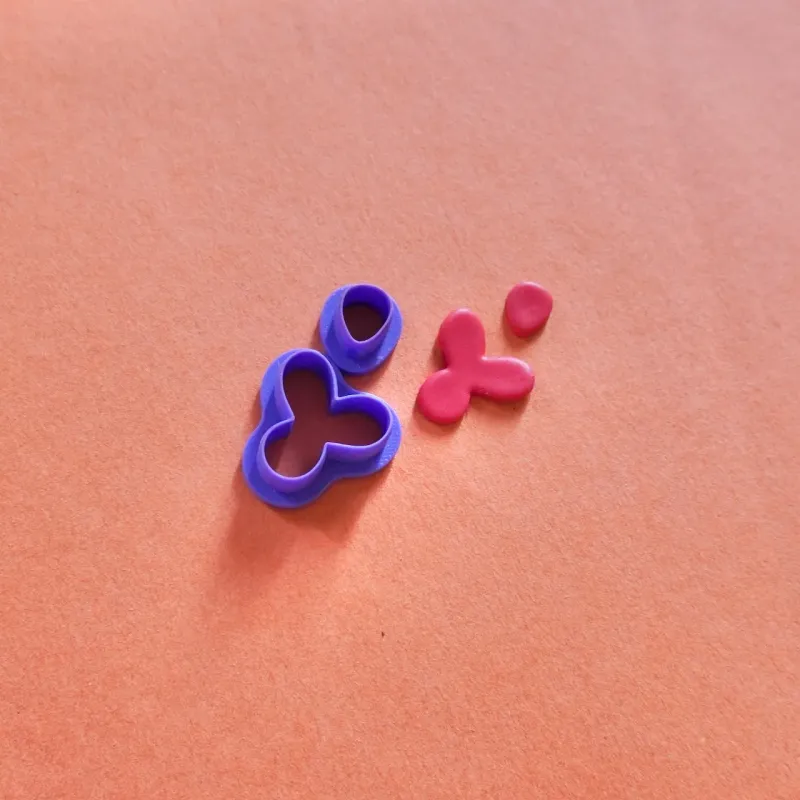 Set cortadores para arcilla polimérica - flor 5