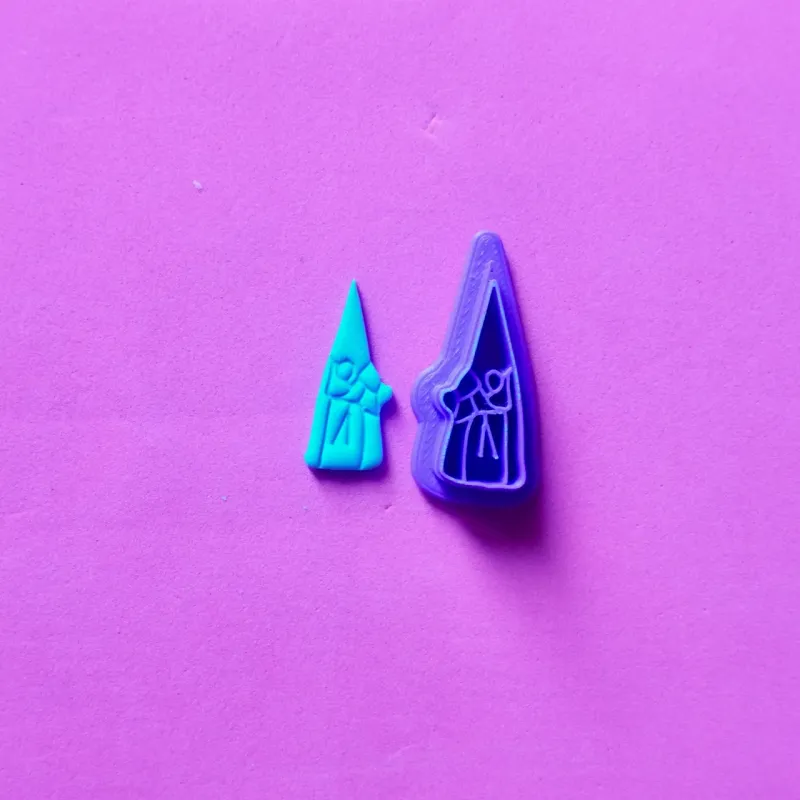 Cortador para arcilla polimérica - Nazareno sin capa Cortador para arcilla polimérica - Nazareno sin capa