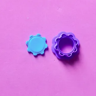 Cortador para arcilla polimérica - Pandereta