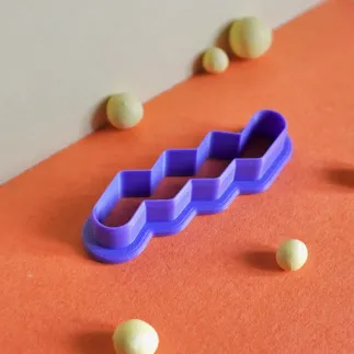 Cortador para arcilla polimérica - pasador de pelo estilo 2