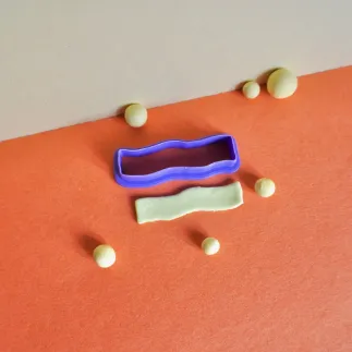 Cortador arcilla polimérica: pasador de pelo estilo 3 - Lylo Tools