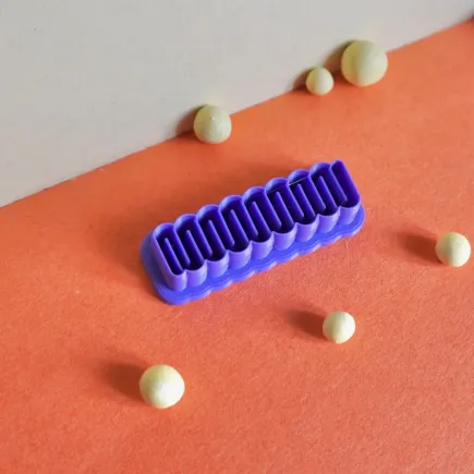 Cortador arcilla polimérica: pasador de pelo estilo 4 - Lylo Tools