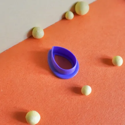 Cortador arcilla polimérica: forma de gota - Lylo Tools