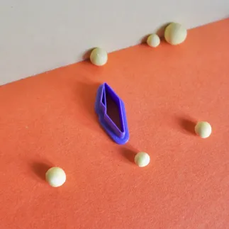 Cortador arcilla polimérica:  estilo old money lágrima - Lylo Tools