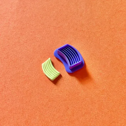 Cortador arcilla polimérica: estilo old money líneas curv - Lylo Tools