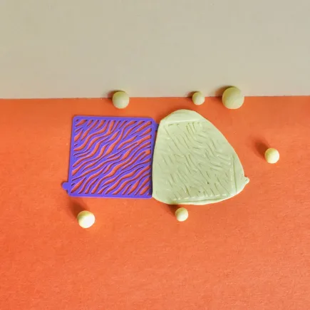 Mini stencil estampado cebra - Lylo Tools