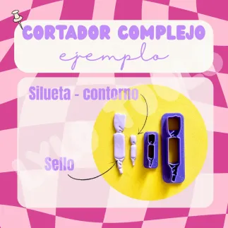 Cortador personalizado para arcilla: complejo y simétrico - Lylo Tools