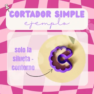 Cortador personalizado para arcilla: simple simétrico - Lylo Tools