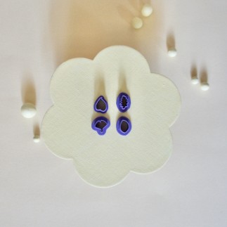 Pack cortadores arcilla polimérica: hojas de otoño - Lylo Tools