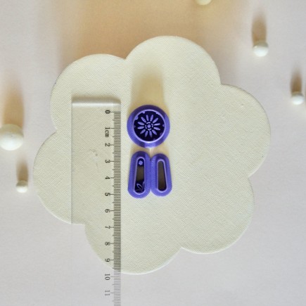 Set cortadores arcilla polimérica - círculo papel picado Día de Muertos