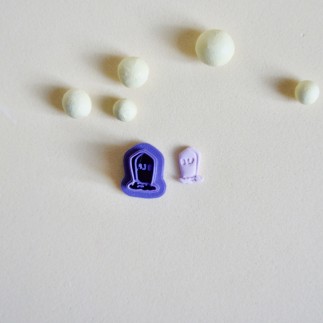 Cortador arcilla polimérica Halloween: tumba D.E.P - Lylo Tools