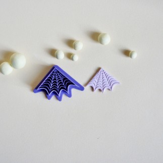 Cortador arcilla polimérica Halloween: tela de araña - Lylo Tools